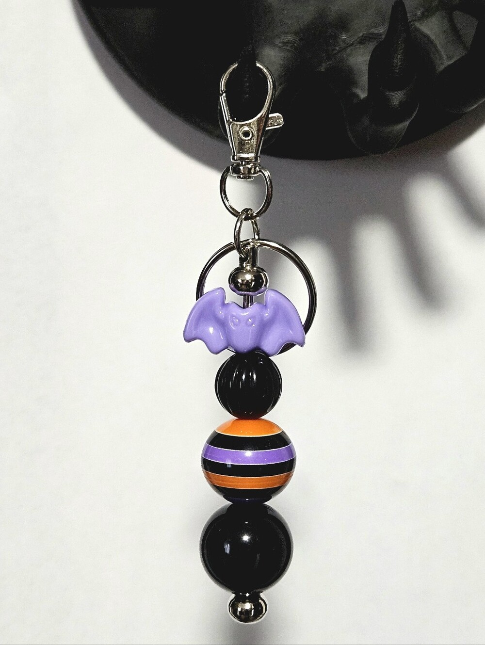 Halloween Bat Bag Charm